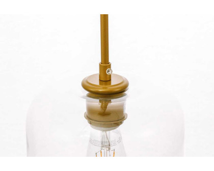 Elegant Pendant Light - Brass (LD2272BR)