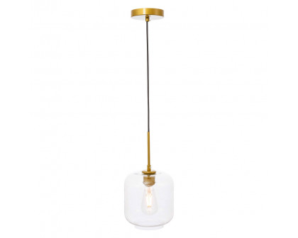 Elegant Pendant Light - Brass (LD2272BR)