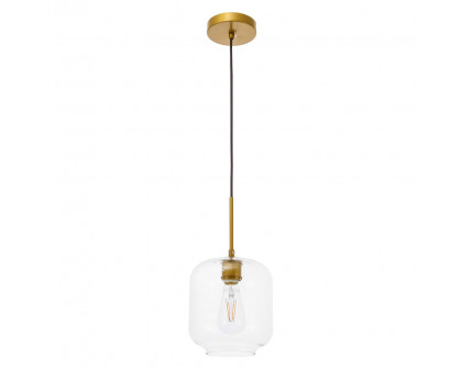 Elegant Pendant Light - Brass (LD2272BR)