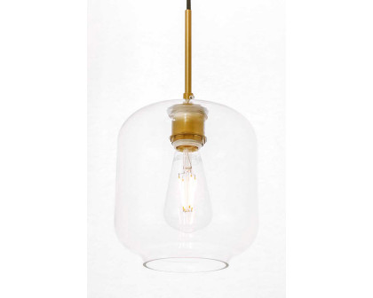 Elegant Pendant Light - Brass (LD2272BR)