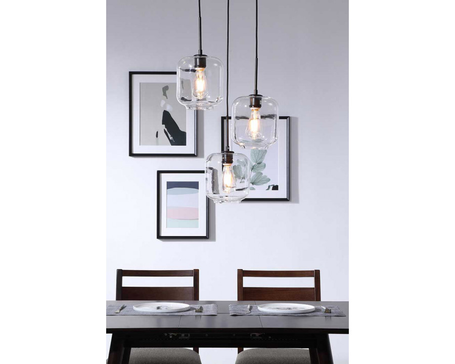 Elegant Pendant Light - Black (LD2274BK)