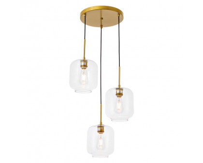 Elegant Pendant Light - Brass (LD2274BR)