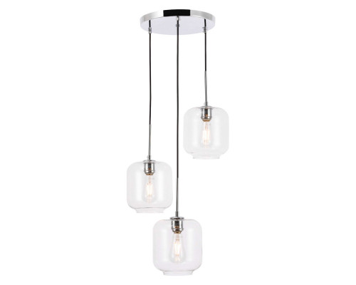 Elegant Pendant Light - Chrome (LD2274C)