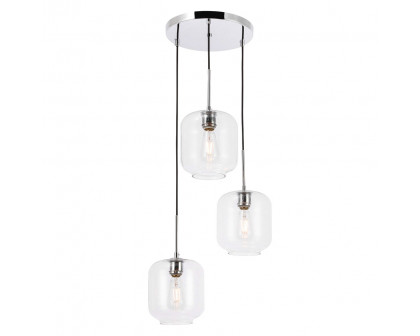 Elegant Pendant Light - Chrome (LD2274C)