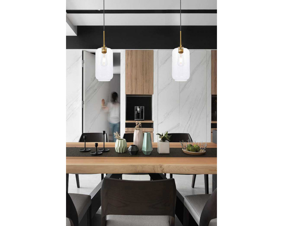 Elegant Pendant Light - Brass (LD2276BR)