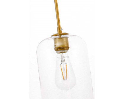 Elegant Pendant Light - Brass (LD2276BR)