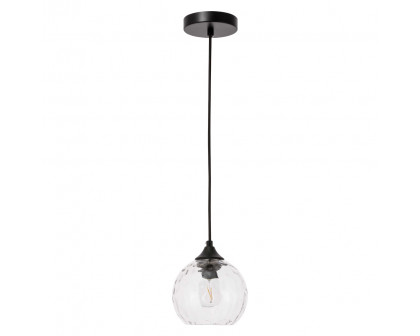 Elegant Cashel Pendant - Black, L 5.9" (LD2280BK)