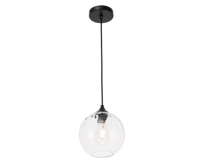 Elegant Cashel Pendant - Black, L 7.9" (LD2281BK)