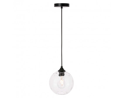 Elegant Cashel Pendant - Black, L 7.9" (LD2281BK)