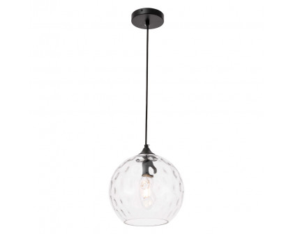 Elegant Cashel Pendant - Black, L 9.8" (LD2282BK)