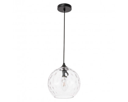 Elegant Cashel Pendant - Black, L 9.8" (LD2282BK)