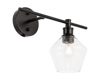 Elegant Wall Sconce - Black, Left Side (LD2300BK)