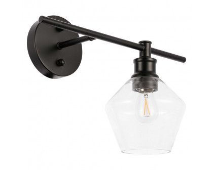 Elegant Wall Sconce - Black, Left Side (LD2300BK)