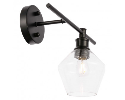 Elegant Wall Sconce - Black, Left Side (LD2300BK)