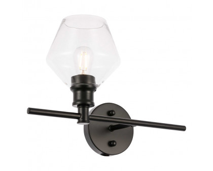 Elegant Wall Sconce - Black, Left Side (LD2300BK)