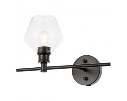 Elegant Wall Sconce - Black, Left Side (LD2300BK)