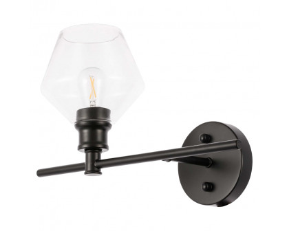 Elegant Wall Sconce - Black, Left Side (LD2300BK)