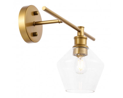 Elegant Wall Sconce - Brass, Left Side (LD2300BR)