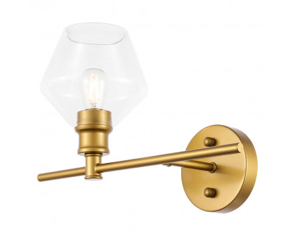 Elegant Wall Sconce - Brass, Left Side (LD2300BR)