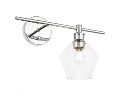 Elegant Wall Sconce - Chrome, Left Side (LD2300C)