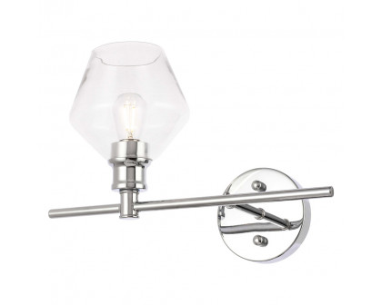 Elegant Wall Sconce - Chrome, Left Side (LD2300C)