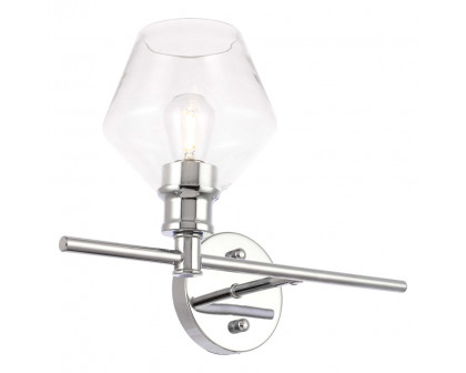 Elegant Wall Sconce - Chrome, Left Side (LD2300C)