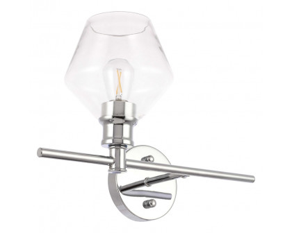 Elegant Wall Sconce - Chrome, Left Side (LD2300C)