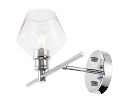 Elegant Wall Sconce - Chrome, Left Side (LD2300C)