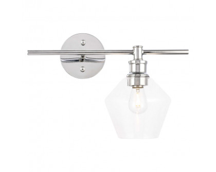 Elegant Wall Sconce - Chrome, Left Side (LD2300C)