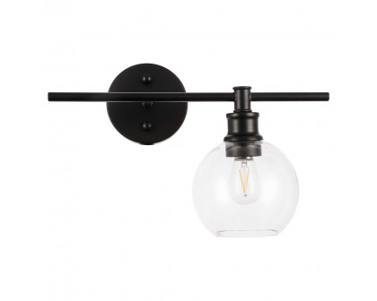 Elegant Wall Sconce - Black, Left Side (LD2302BK)