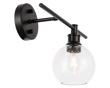 Elegant Wall Sconce - Black, Left Side (LD2302BK)