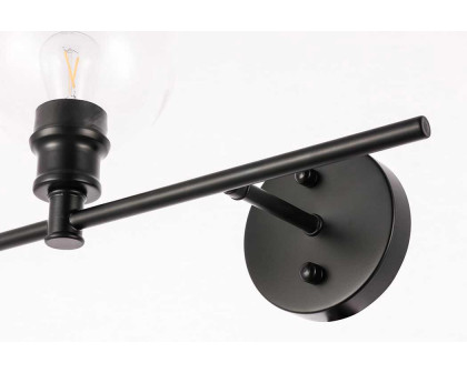 Elegant Wall Sconce - Black, Left Side (LD2302BK)