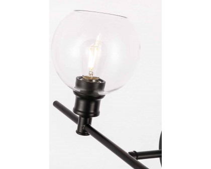 Elegant Wall Sconce - Black, Left Side (LD2302BK)