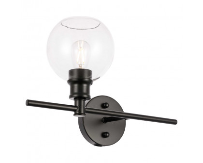 Elegant Wall Sconce - Black, Left Side (LD2302BK)