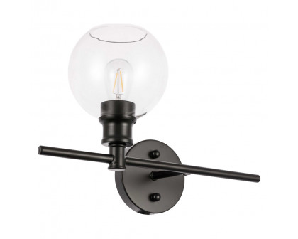 Elegant Wall Sconce - Black, Left Side (LD2302BK)