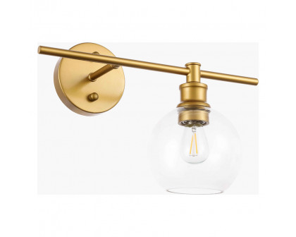 Elegant Wall Sconce - Brass, Left Side (LD2302BR)