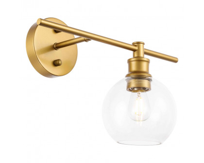 Elegant Wall Sconce - Brass, Left Side (LD2302BR)