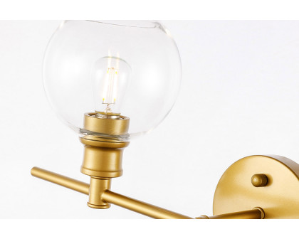 Elegant Wall Sconce - Brass, Left Side (LD2302BR)