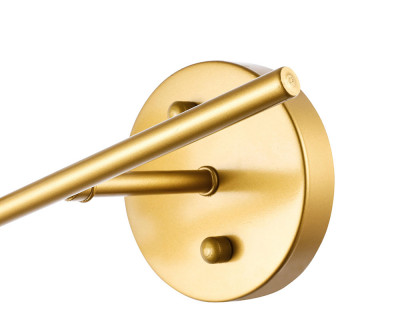 Elegant Wall Sconce - Brass, Left Side (LD2302BR)