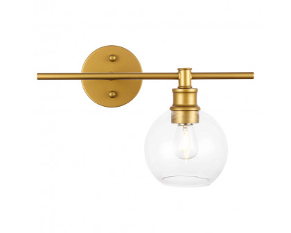 Elegant Wall Sconce - Brass, Left Side (LD2302BR)