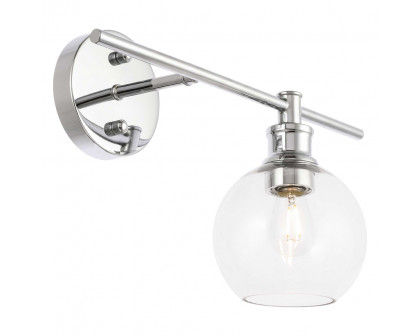 Elegant Wall Sconce - Chrome, Left Side (LD2302C)