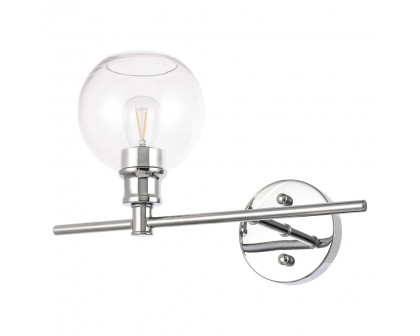 Elegant Wall Sconce - Chrome, Left Side (LD2302C)