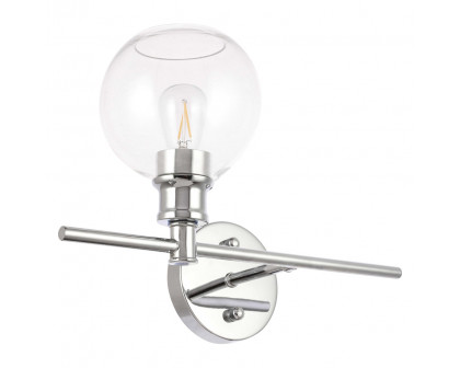 Elegant Wall Sconce - Chrome, Left Side (LD2302C)