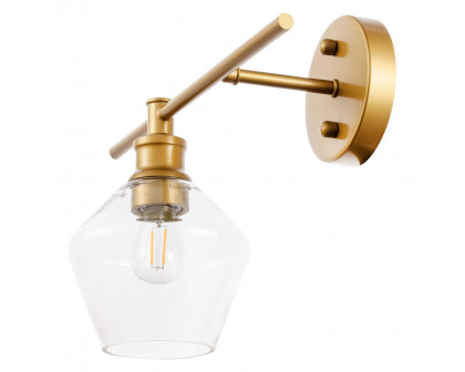 Elegant Wall Sconce - Brass, Right Side (LD2304BR)