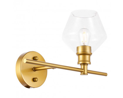 Elegant Wall Sconce - Brass, Right Side (LD2304BR)