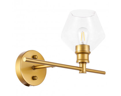 Elegant Wall Sconce - Brass, Right Side (LD2304BR)