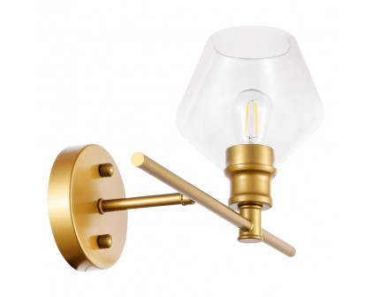 Elegant Wall Sconce - Brass, Right Side (LD2304BR)