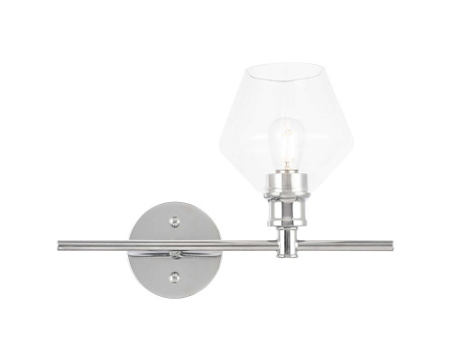 Elegant Wall Sconce - Chrome, Right Side (LD2304C)