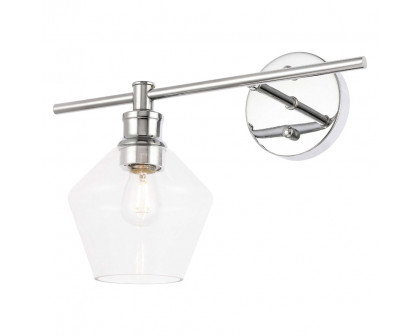 Elegant Wall Sconce - Chrome, Right Side (LD2304C)