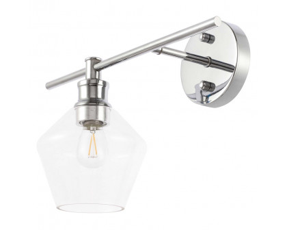 Elegant Wall Sconce - Chrome, Right Side (LD2304C)